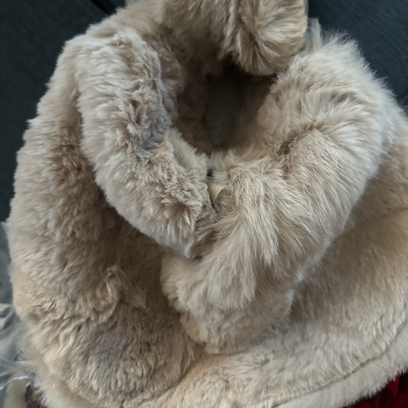 Jimmy Choo Beige Fur-Trimmed Winter Boots SZ 39 136Weekend Boot - Picture 12 of 15